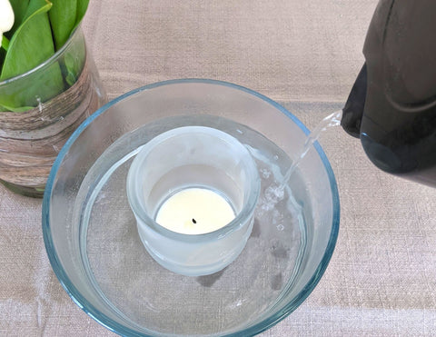 How to Clean Wax Out of Our Candle Vessels