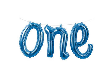 one letter balloons