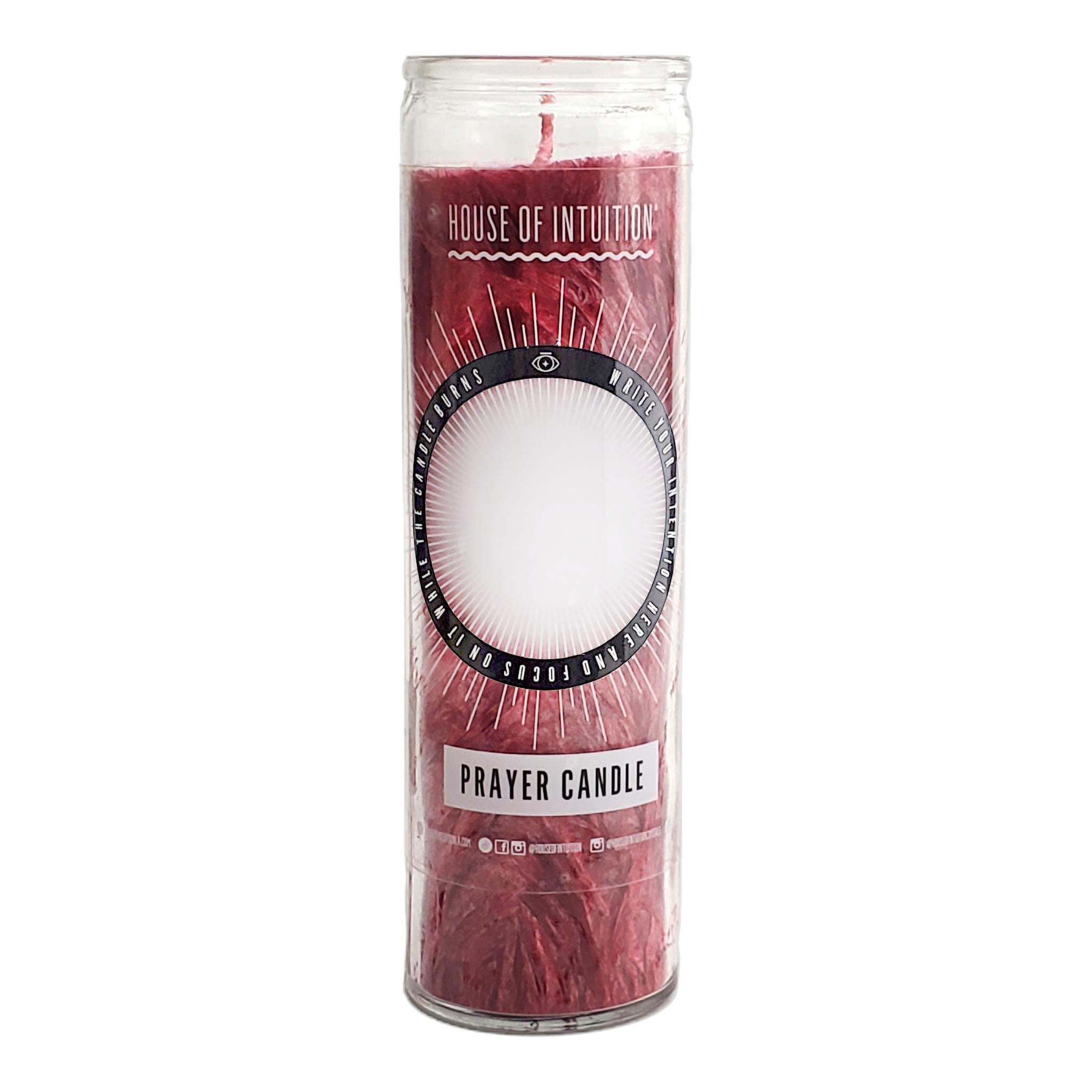 Red "Write-Your-Own-Prayer" Candle - LOVE