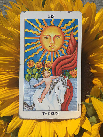 Tarot Card Of The Week: The Sun – House of Intuition Inc