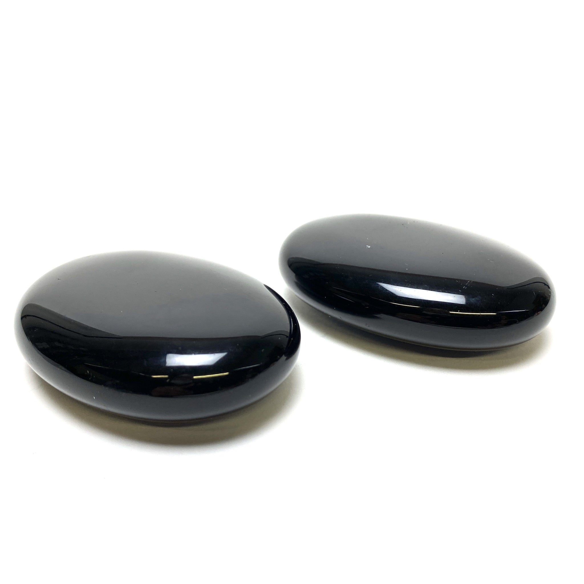 rainbow obsidian palm stone