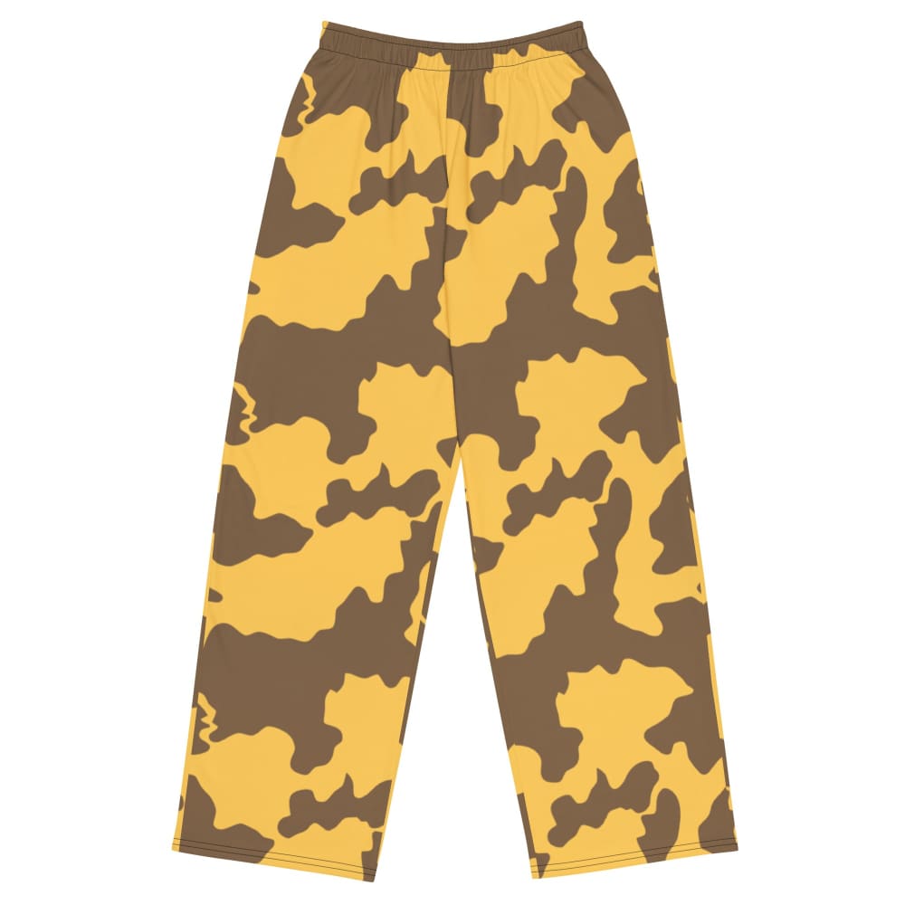 CAMO HQ - Yemeni Two Color Rock Desert CAMO unisex wide-leg pants