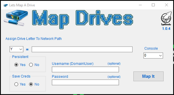 Map a drive 