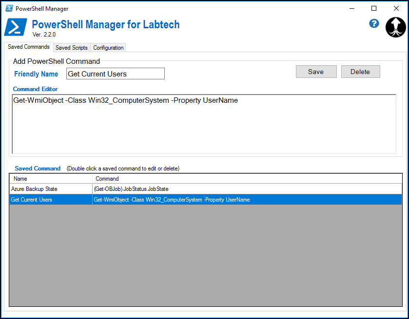 PowerShell Manager Commands Library