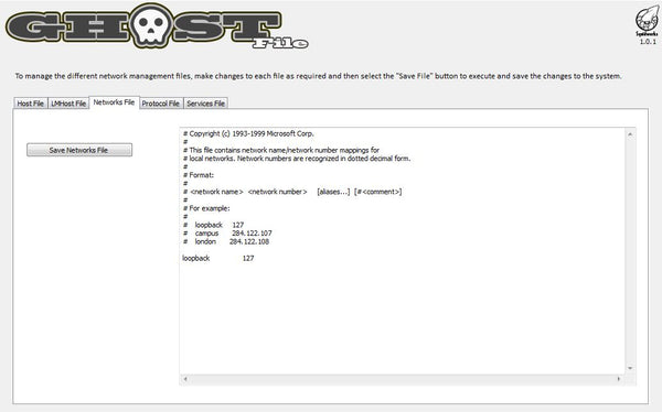 Ghost File Network file