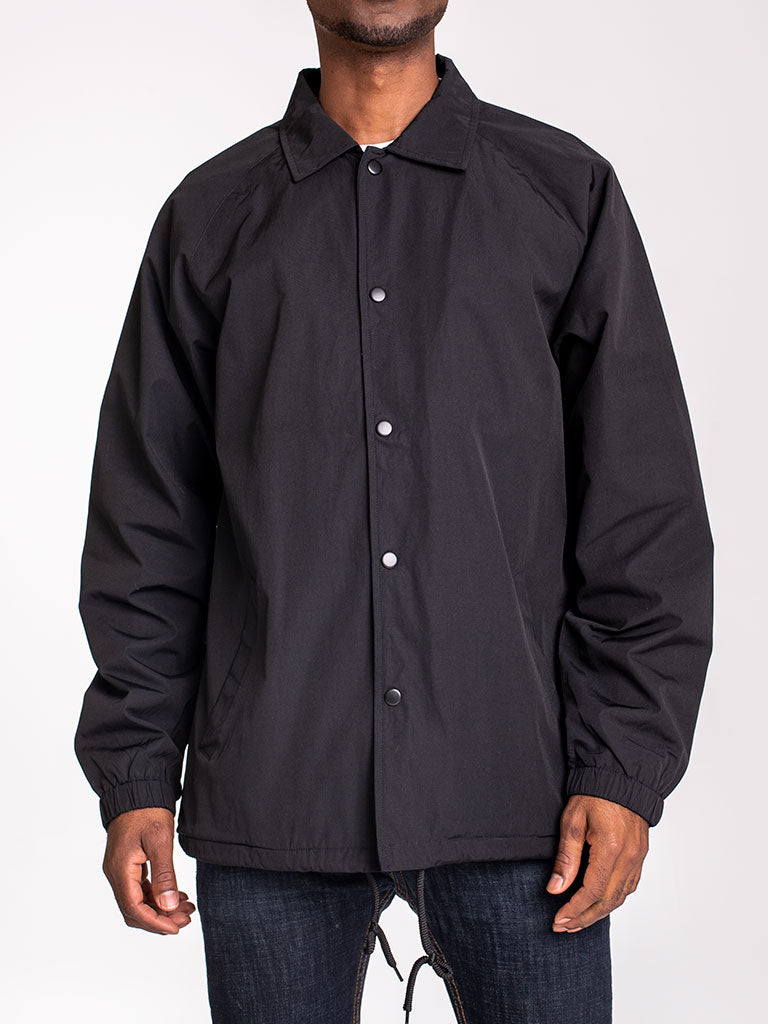 SEESEE コーチジャケット COACH JACKET BLACK - トップス