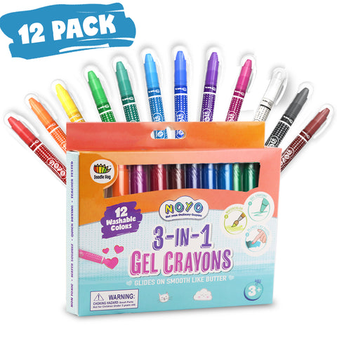 NoYo Crayons 12 Pack