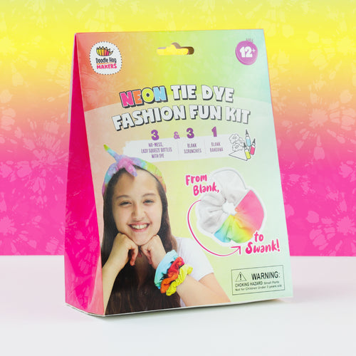 Tie Dye Kit for Kids, Dyes, Gloves, Rubber Bands, Hair Scrunchies, Scarves,  Bags - Yahoo Shopping