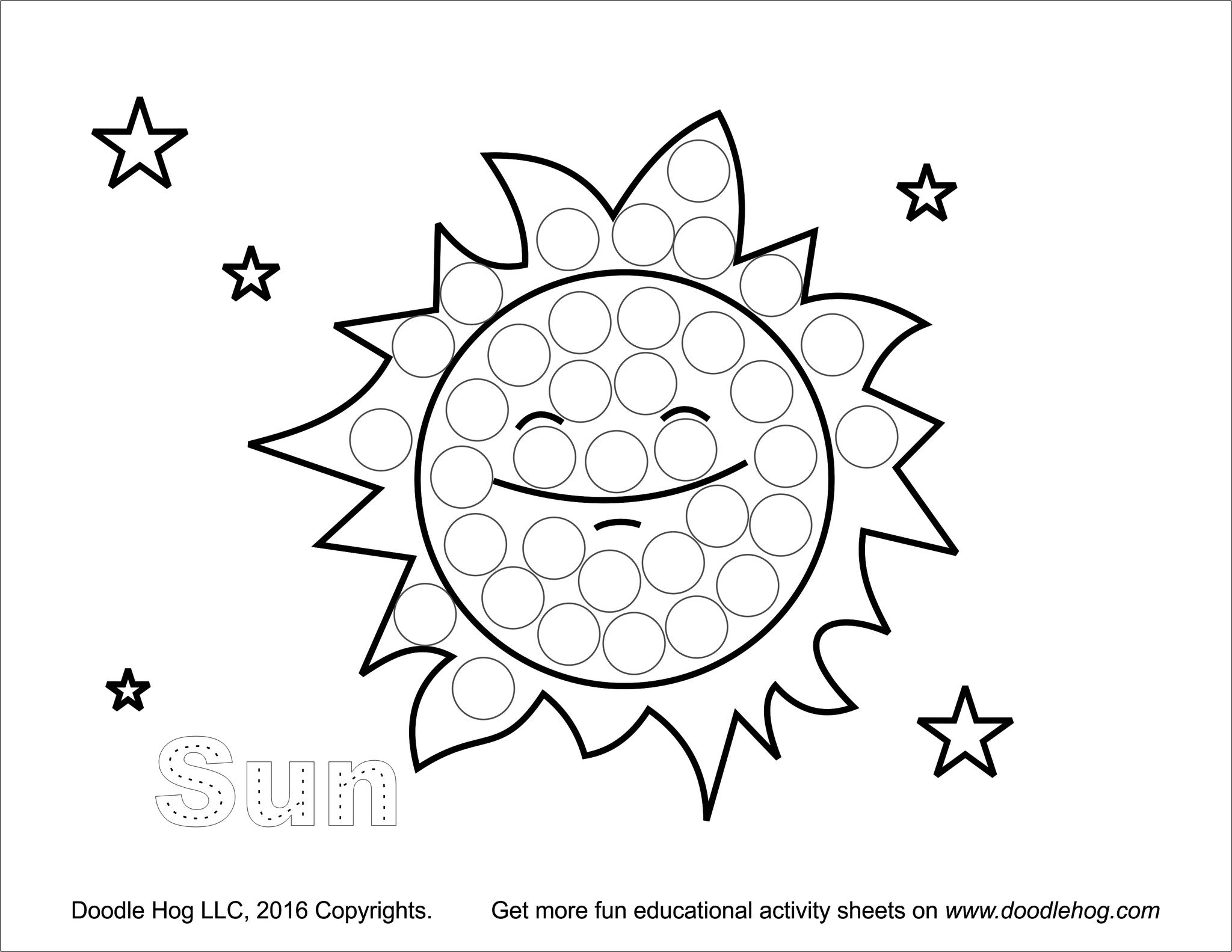 Free Download Space Rocket Mission Dot Worksheets Doodle Hog