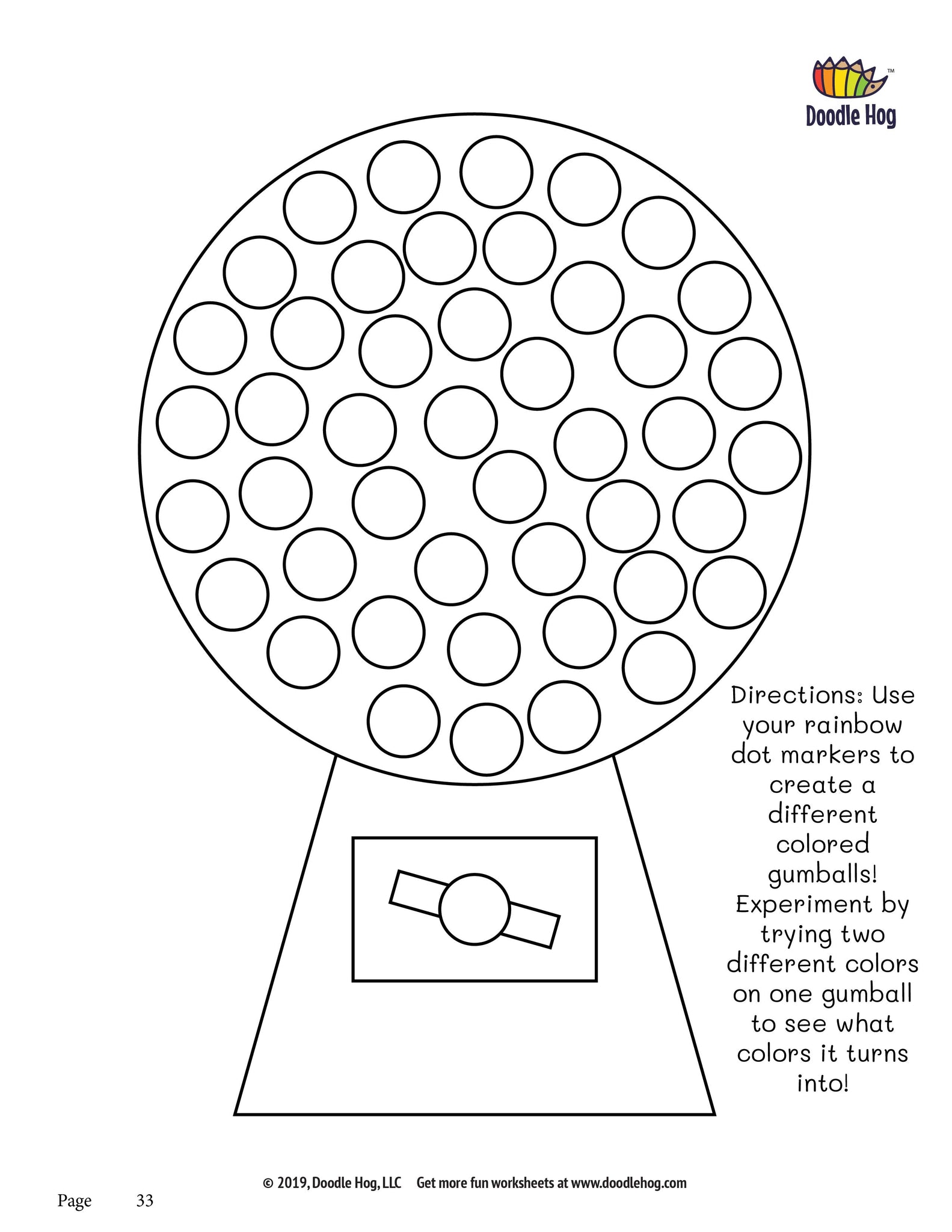 Dot Marker Printables Free Pdf Printable World Holiday