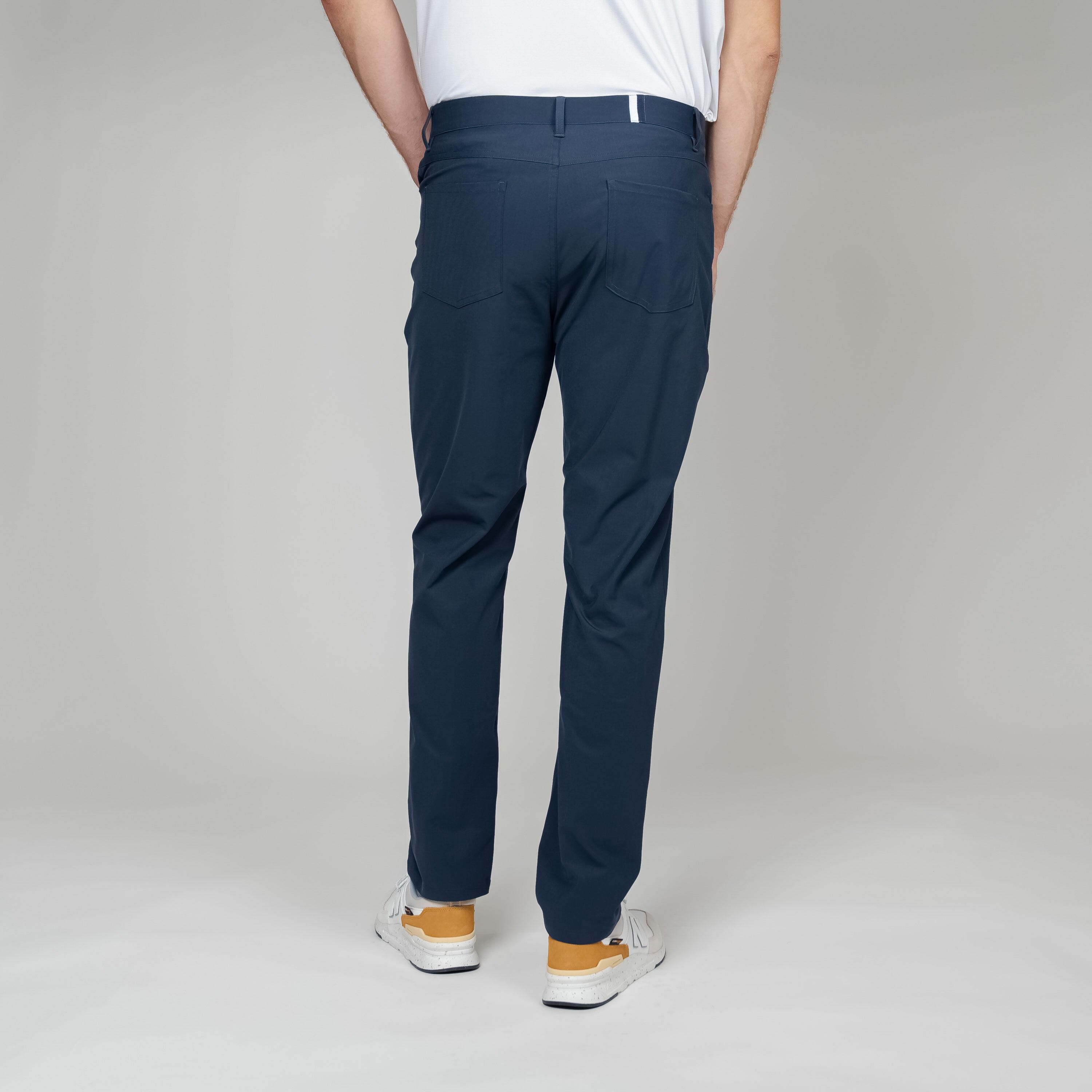Buy Delong SVTROU025 Men's Regular Fit Anchor Length Trouser, Off White -  30 at Amazon.in