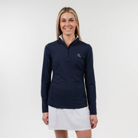 The Solid Performance Q-Zip | Solid - Fleet Navy