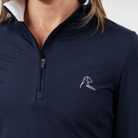 The Solid Performance Q-Zip | Solid - Fleet Navy