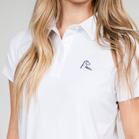 Solid Performance Polo | Solid - White