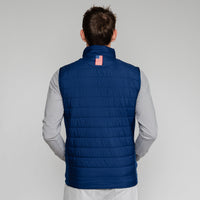 Fulton Performance Vest | Solid - Admiral Navy/White -  USA