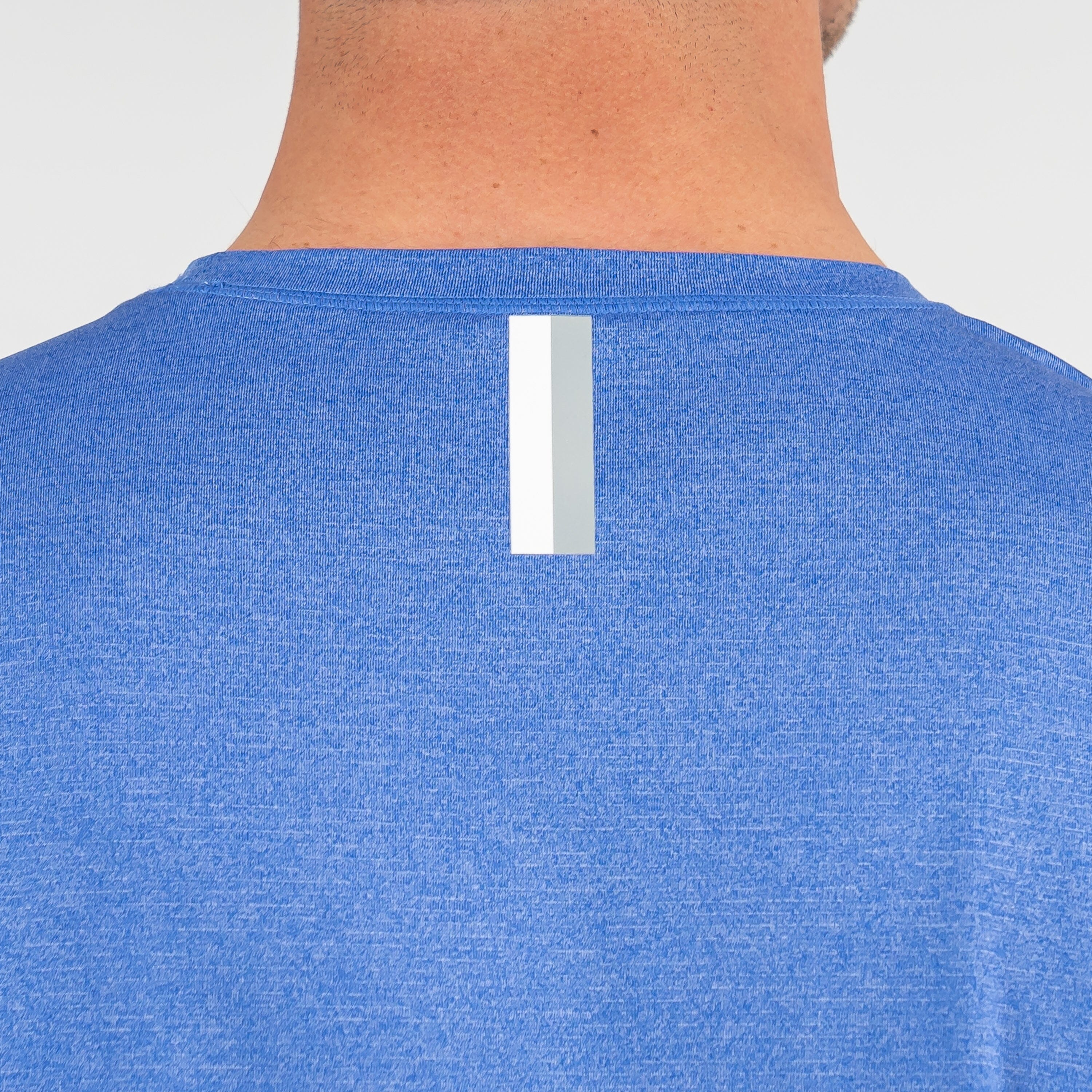 Blitz Tech Tee | Heather - Bunker Blue/Lavender Blue