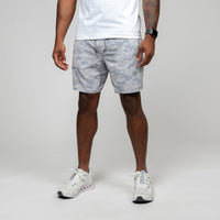 Grit Gym Short | The Barracks Camo - Thunder Grey/Sterling Grey