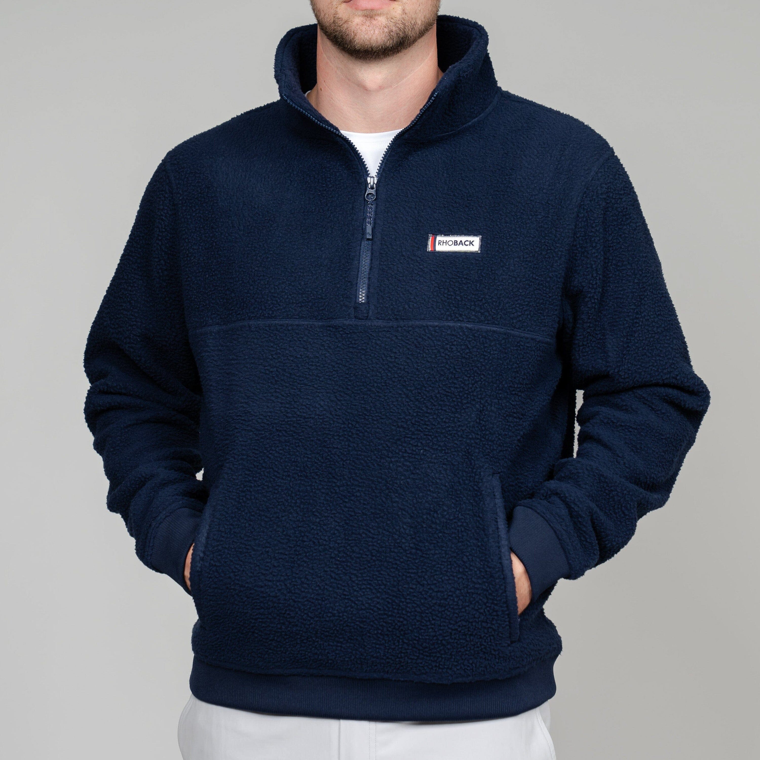 Summit Fleece Pullover | Solid - Fleet Navy