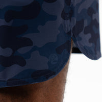 Grit Gym Short | The Barracks Camo - Fleet Navy