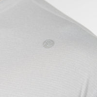 Blitz Tech Long Sleeve Tee | Heather - Stratus Grey/White