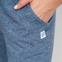 Tempo Performance Jogger | Heather - Zone Blue/Fleet Navy