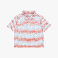 The Lil' Stars And Stripes | Performance Polo | The Stars And Stripes - White/Classic Red - USA