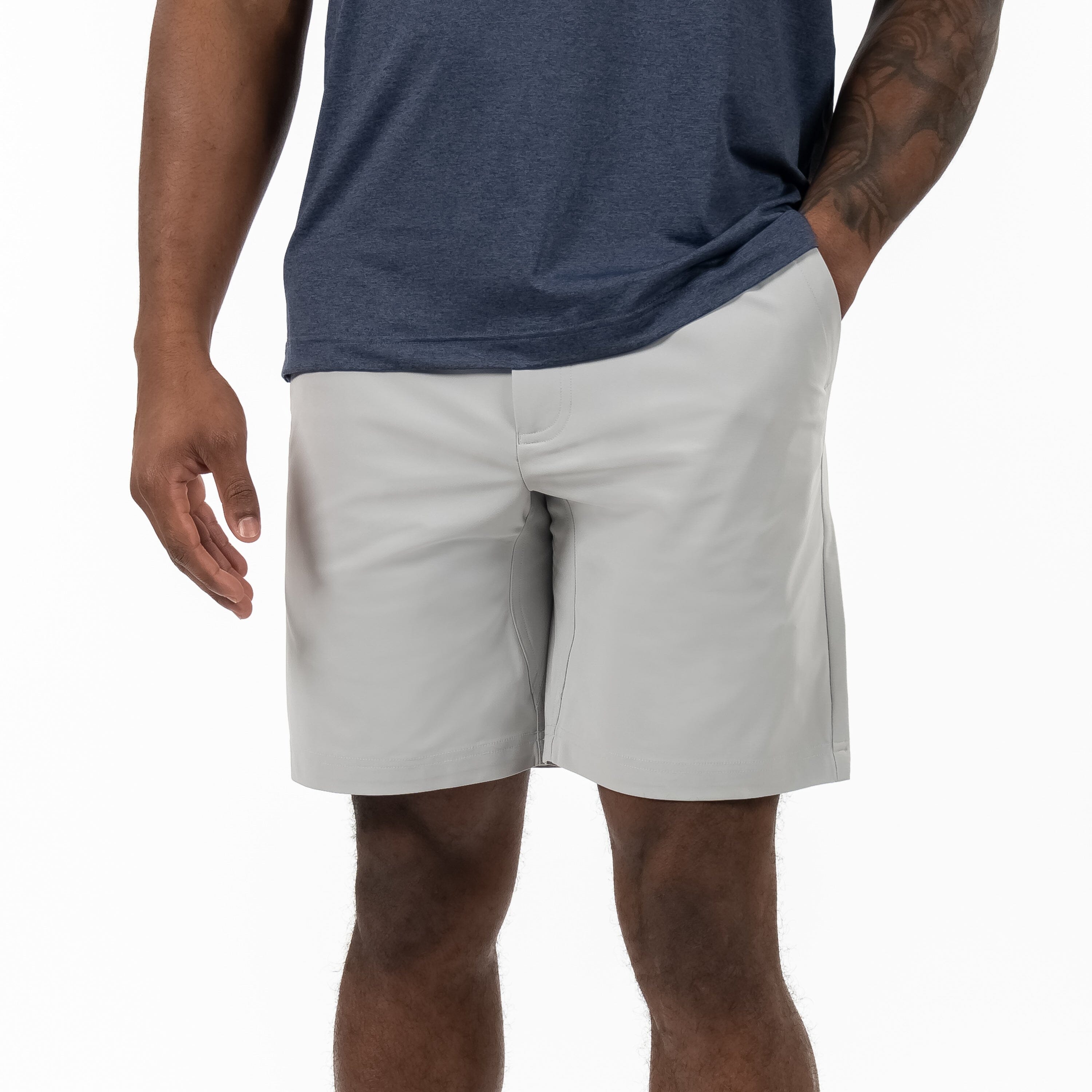 Looper Delta Short | Solid - Stratus Grey