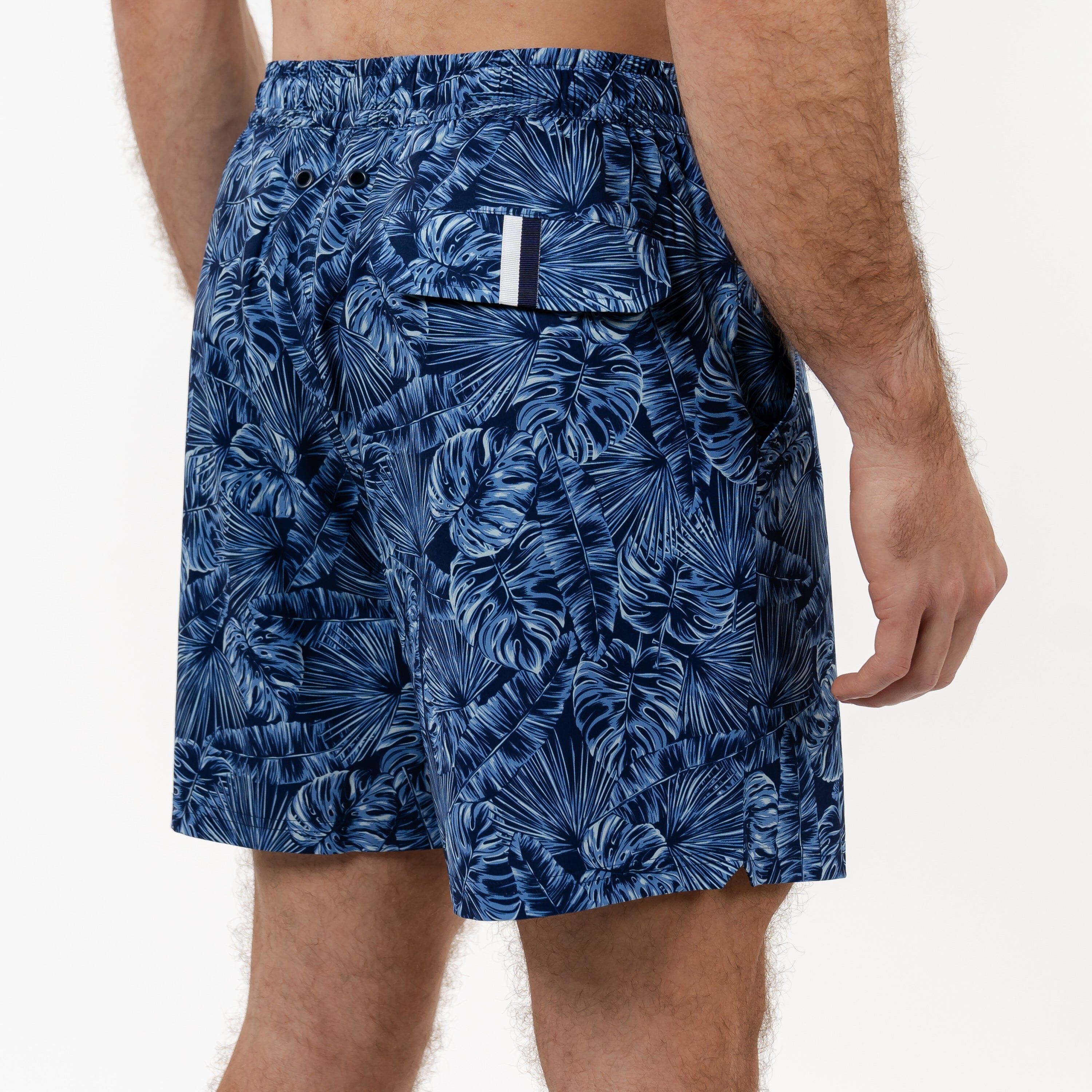 Medley Swim Trunk | The Oasis - Admiral Navy/Caicos Blue