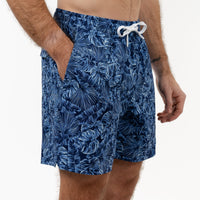 Medley Swim Trunk | The Oasis - Admiral Navy/Caicos Blue