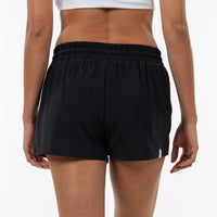 Sunrise Active Short | Solid - Midnight Black