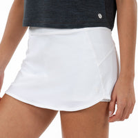 Steffi Active Skort | Solid - White