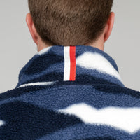 Summit Fleece Pullover | Placid - Fleet Navy/Slate Blue