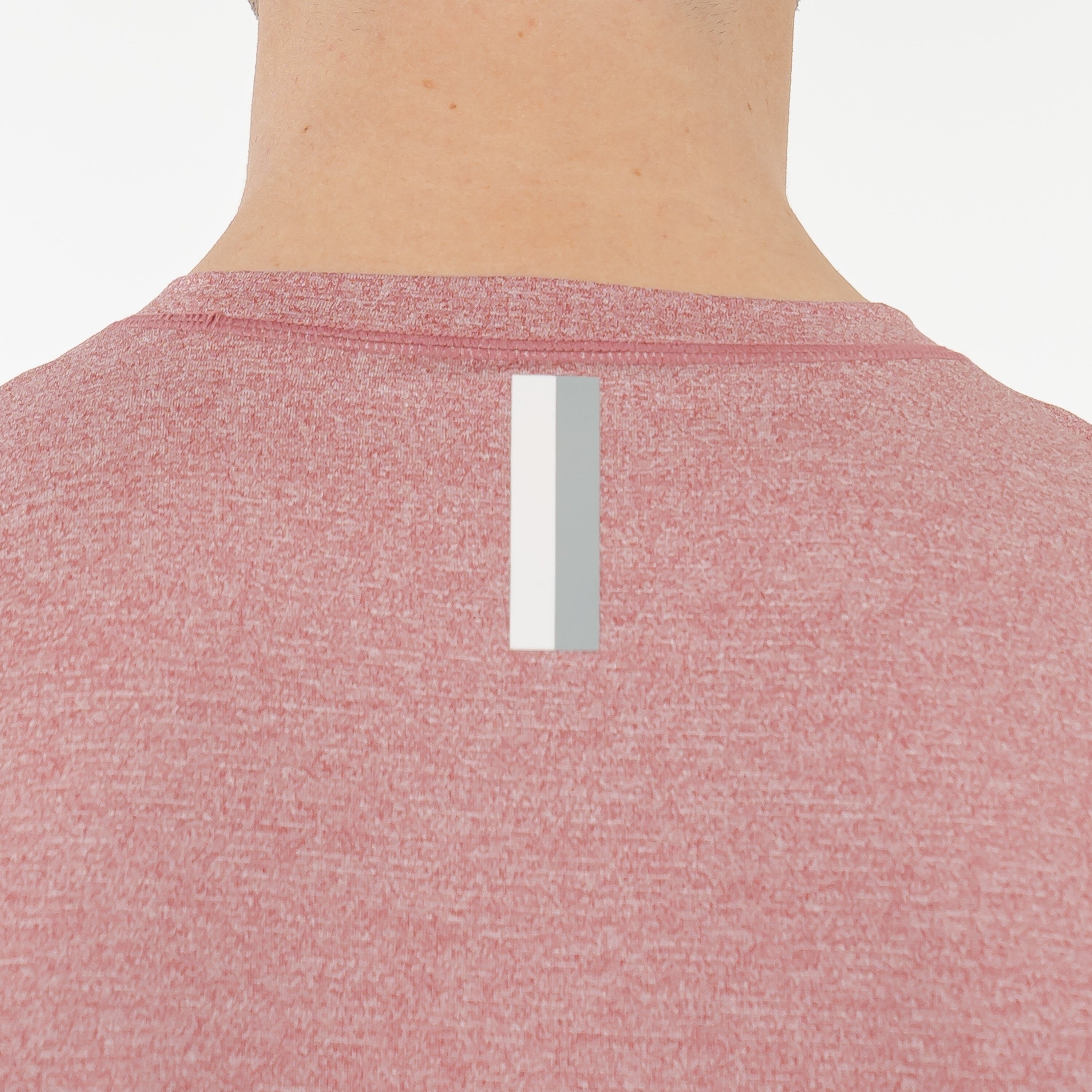 Blitz Tech Tee | Heather - Red Card Red/White
