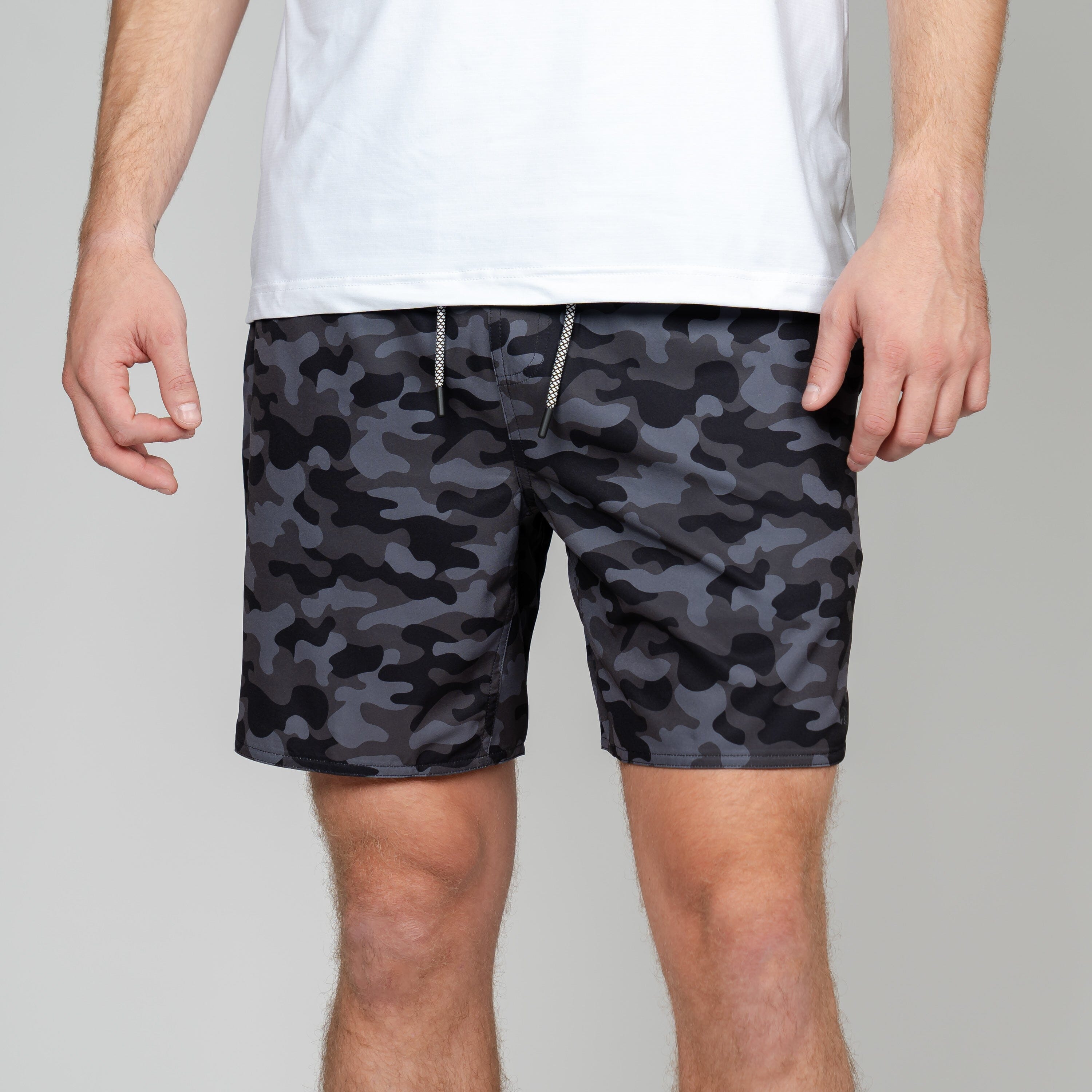 Grit Gym Short | The Barracks Camo - Nightfall/Charcoal Grey/Smoke Grey