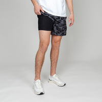 Grit Gym Short | The Barracks Camo - Nightfall/Charcoal Grey/Smoke Grey