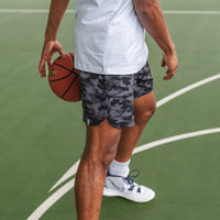 Grit Gym Short | The Barracks Camo - Nightfall/Charcoal Grey/Smoke Grey