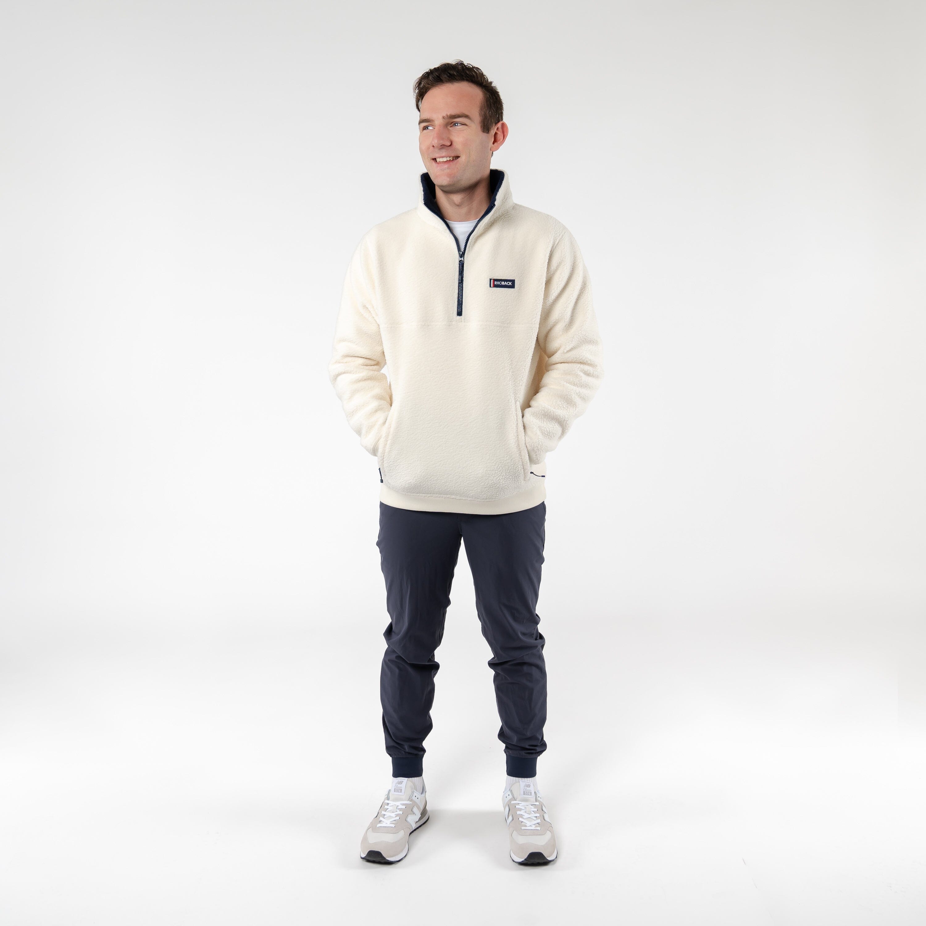 Summit Fleece Pullover, Solid - Ivory