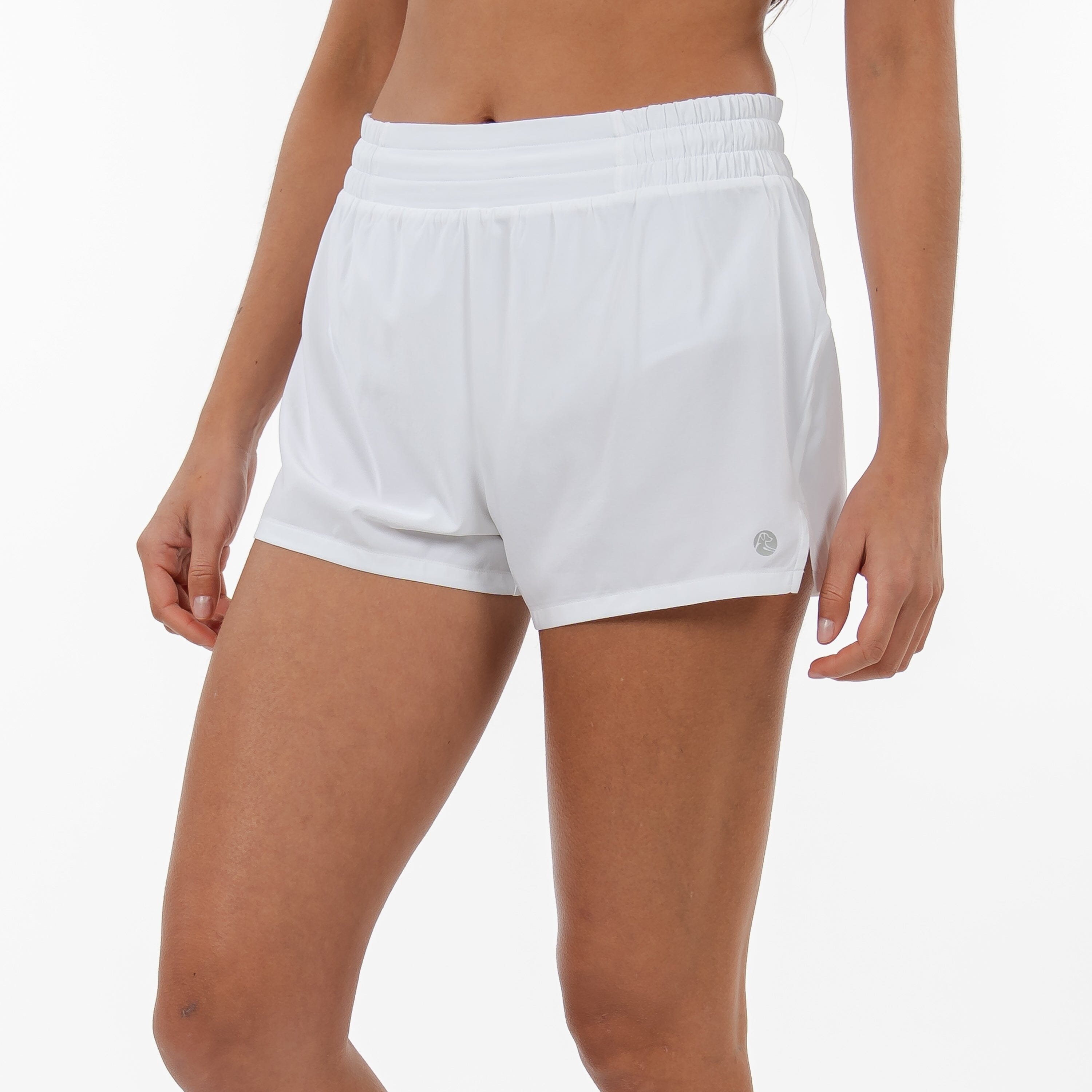 Sunrise Active Short | Solid - White