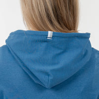 Tempo Performance Hoodie | Heather - Stone Blue/Vintage Blue