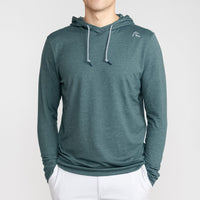 Hesi Performance Hoodie | Heather - Ponderosa Green/Willow Green