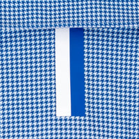 The Dogstooth Houndstooth | Performance Polo | The Dogstooth Houndstooth - Ocean Blue/White