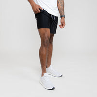 Grit Gym Short | Solid - Midnight Black