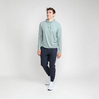 Hesi Performance Hoodie | Heather - Surfcaster Green/Bullfrog Green