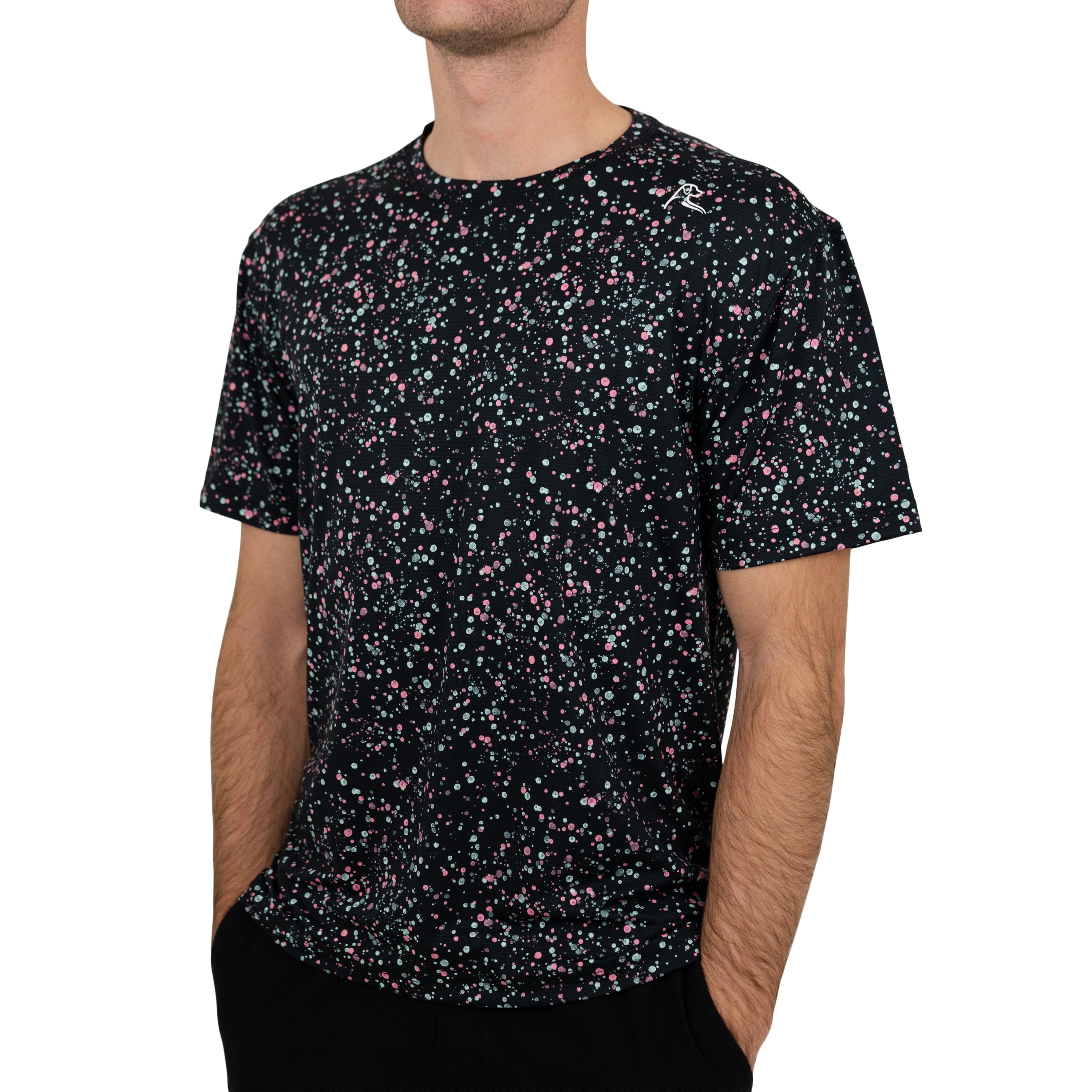 Blitz Tech Tee | Bootleg Splatter - Black