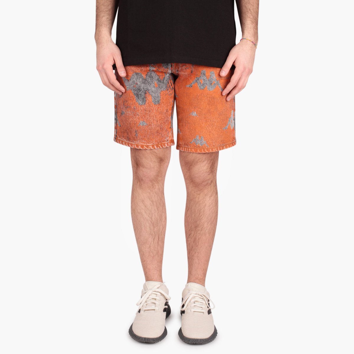 orange kappa shorts