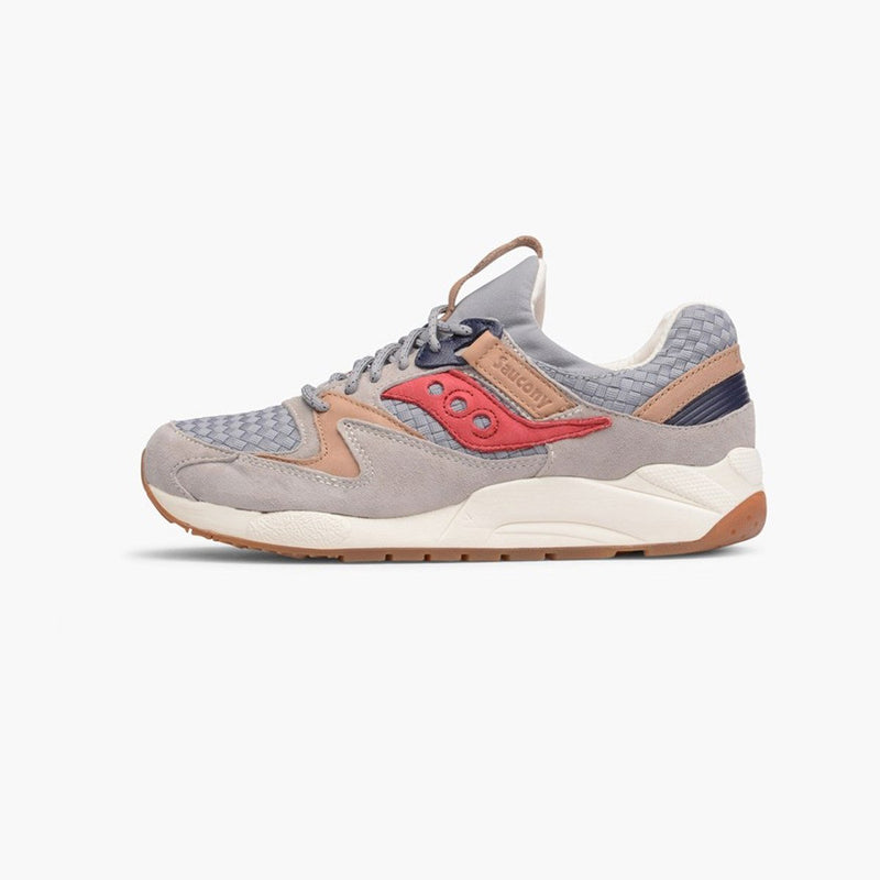 saucony grid 9000 with shorts