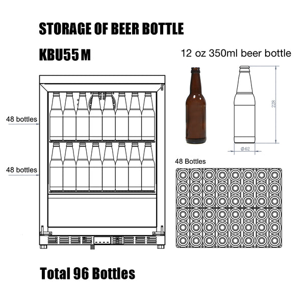 KBU55 Storage of Beer Bottle