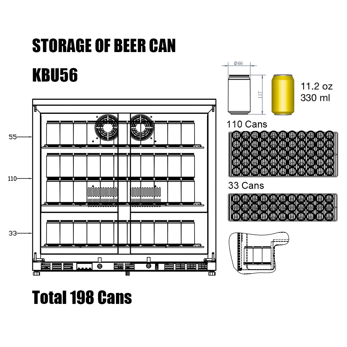 KBU56 Storage of Beer Can