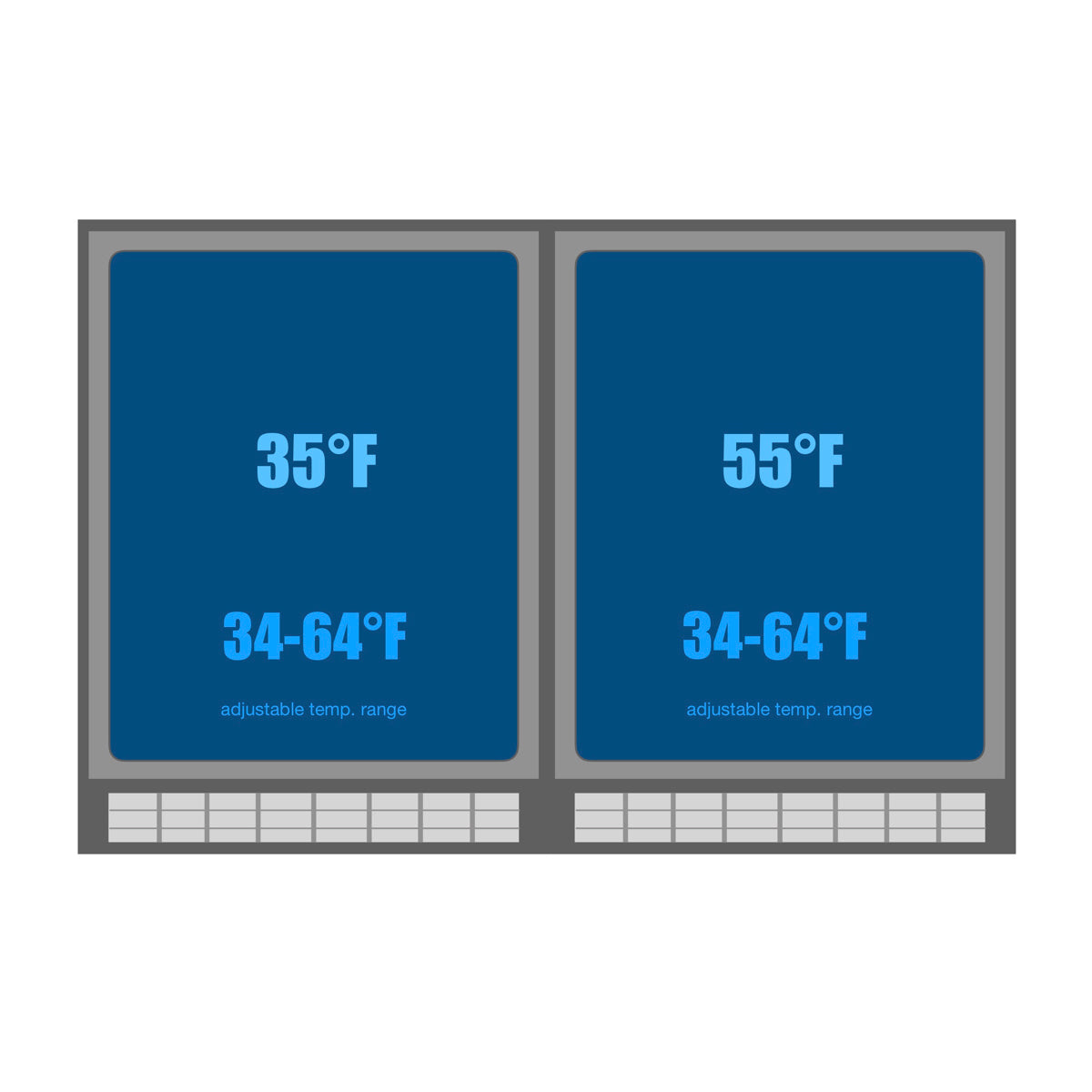 KBU28LR Temperature range