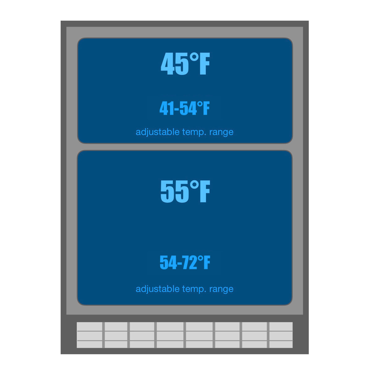 KBUSF54D Temperature range